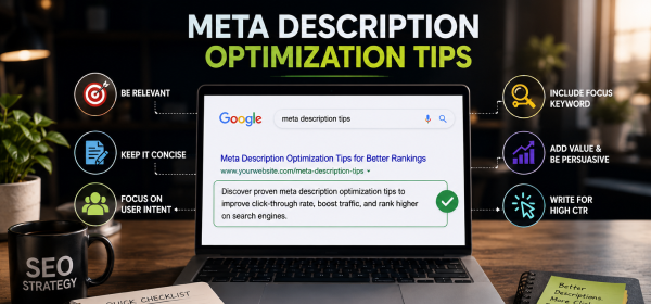 Meta description optimization tips