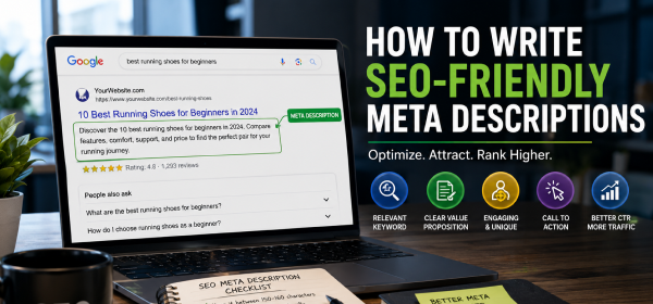 Optimized meta description example