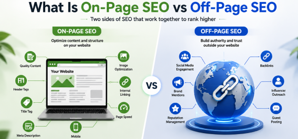 What Is On-Page SEO vs Off-Page SEO