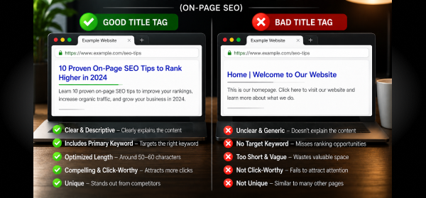 SEO title tag examples
