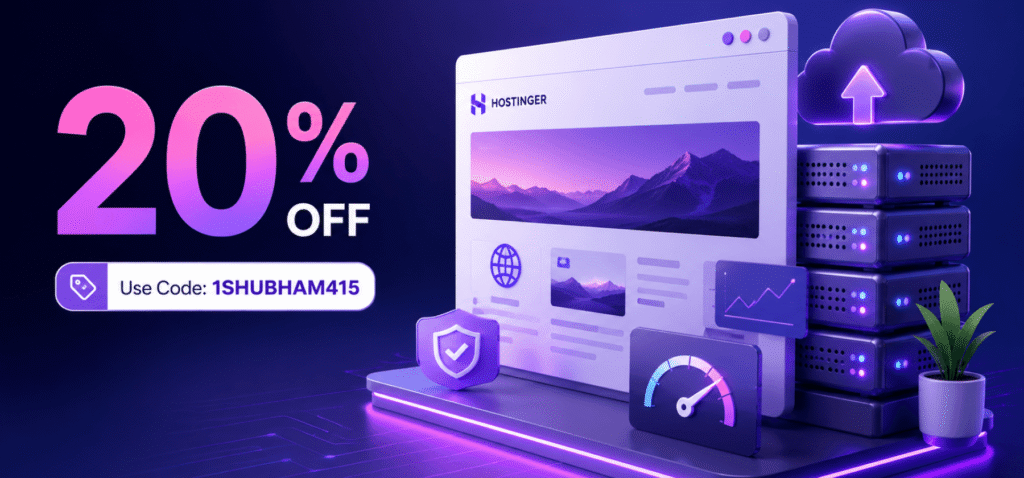 Hostinger 20% off code