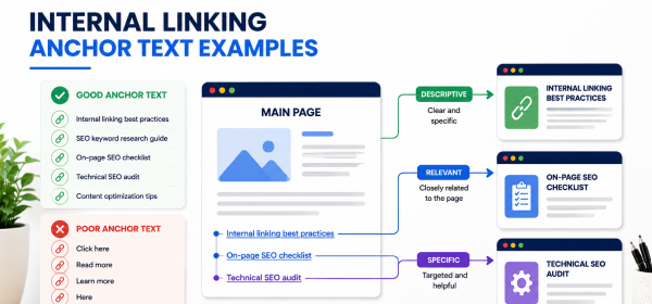 SEO internal linking anchor text examples