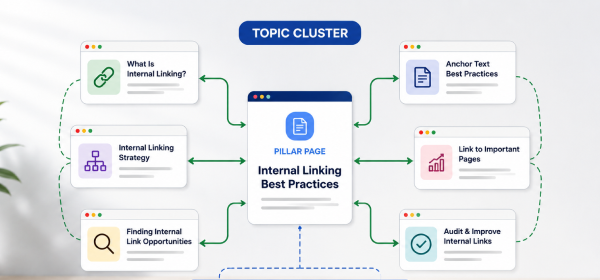 Internal Linking Best Practices topic cluster