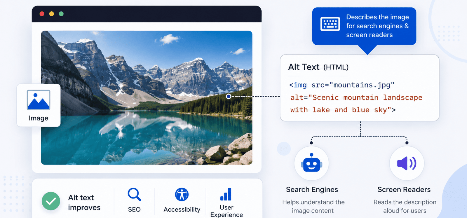 What Is Image Alt Text HTML example