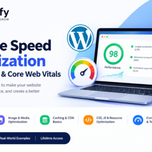 Website Speed Optimization Course for WordPress & Core Web Vitals